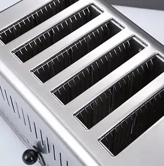 Baokang Factory Hot Sales Electric Stainless Steel Slice Toaster Machine Automatic Conveyor Time Function for Household