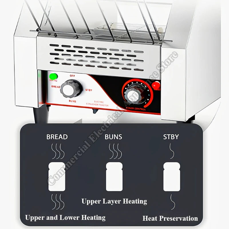 Chain Toaster For Commercial Toaster Machine Commercial Crawler Toast Roaster Hotel Breakfast Toast Electric Bread Toaster