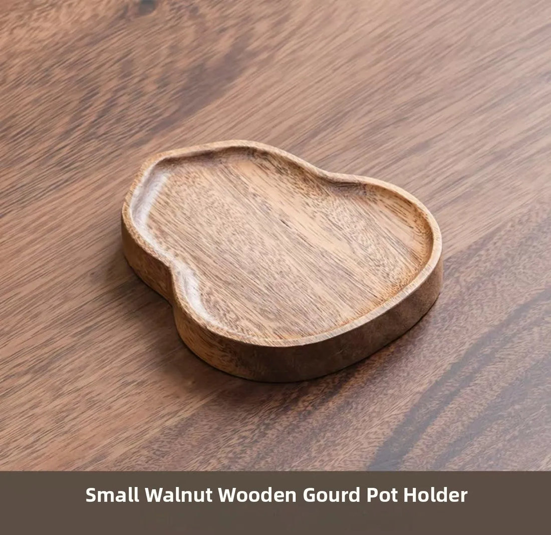 Chinese Style Walnut Wood Tea Tray Serving Plate Home Use  Wood Dry Pounding Table Tea Board Storage Wooden Tea Table Sn...