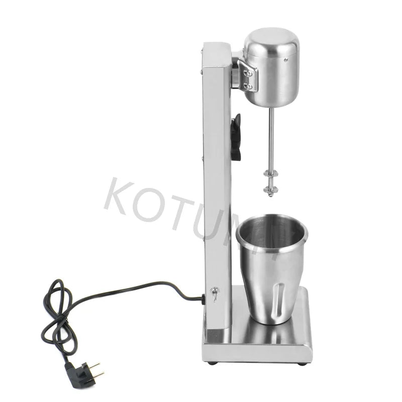 Stainless Steel Milkshake Machine Compact Electric Mixer For Home Kitchen Making Milkshake Smoothie Daily Drink Blending Equipme